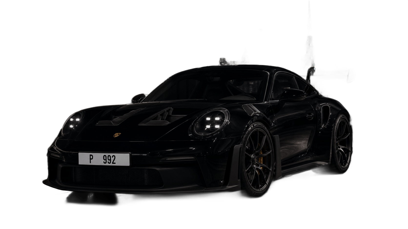 APEX Porsche GT3 RS at rest